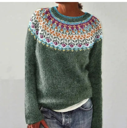 Amélie | Cozy Retro Knit Sweater