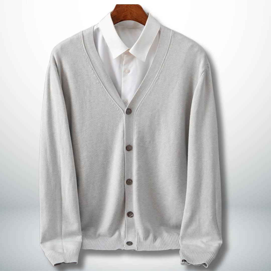 Thaddeus – Minimal & Elegant Men's Cardigan