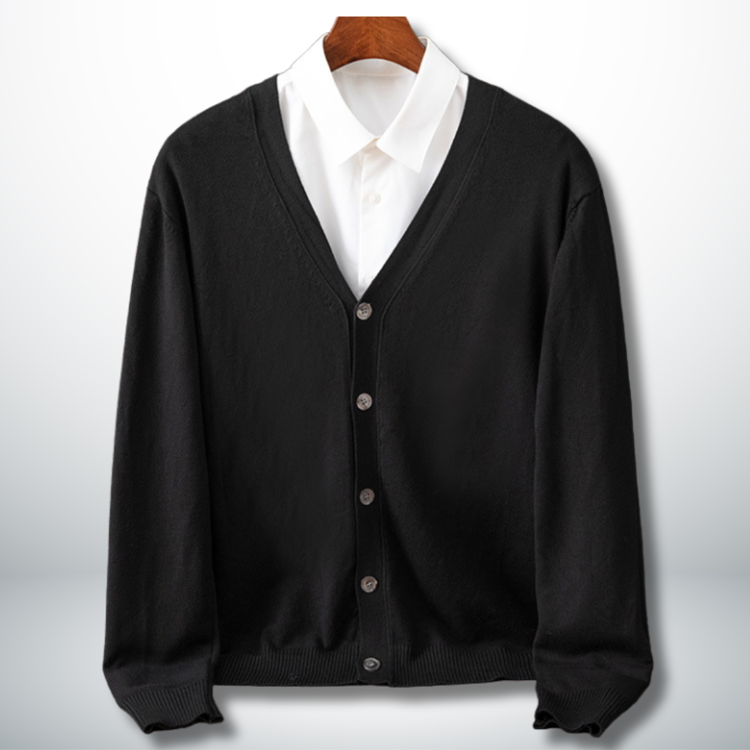 Thaddeus – Minimal & Elegant Men's Cardigan