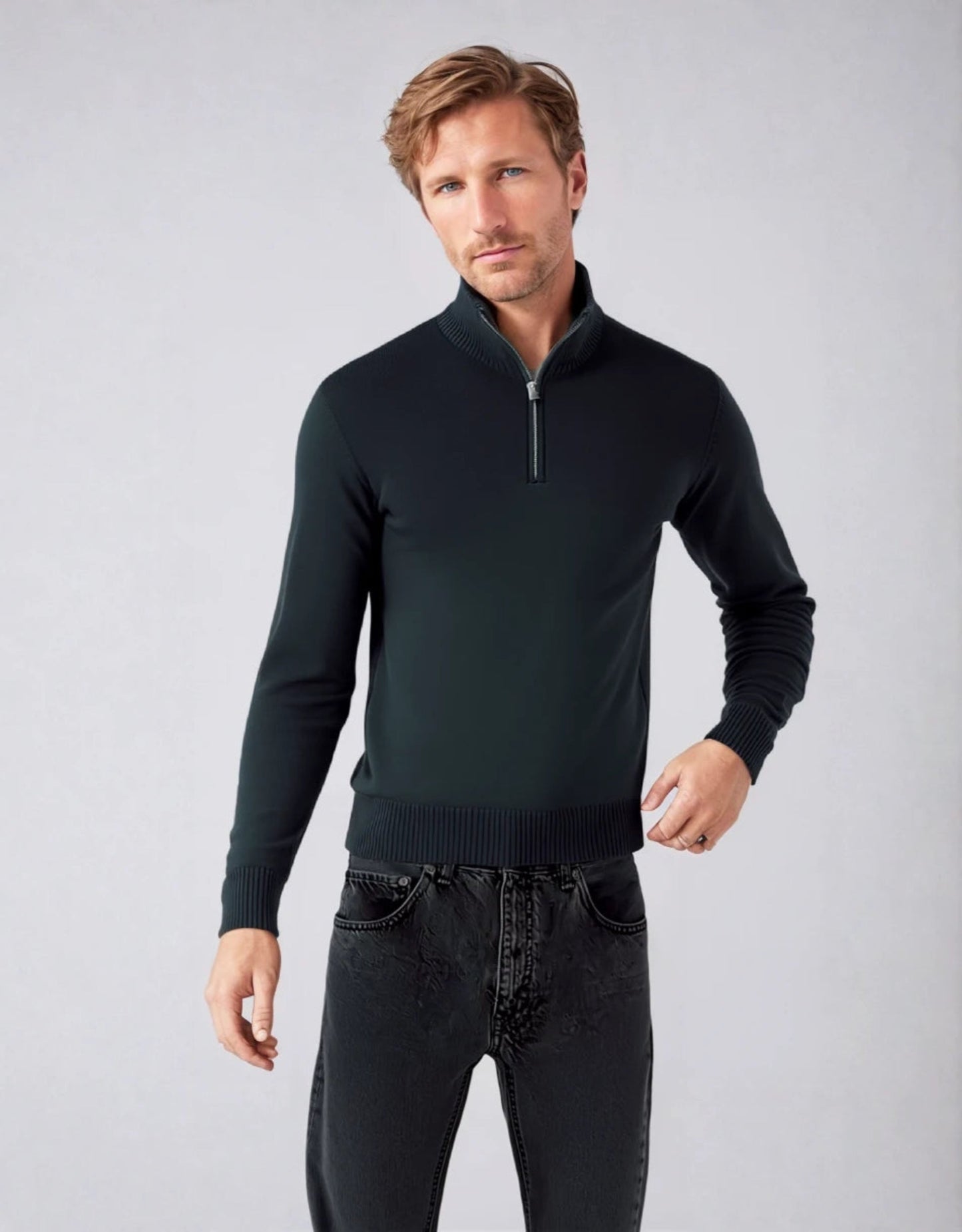 Kai – Classic Men’s Zipper Pullover