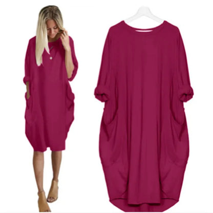 Bianca - Comfortable loose-fitting dress