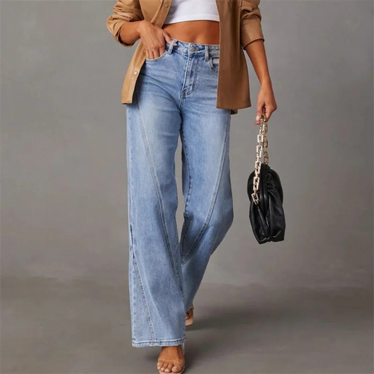 Novella – High-Waisted Wide Jeans