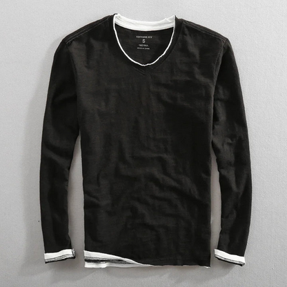 Kaido | Long Sleeve Cotton Shirt