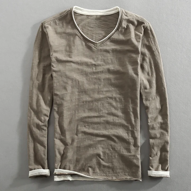 Kaido | Long Sleeve Cotton Shirt