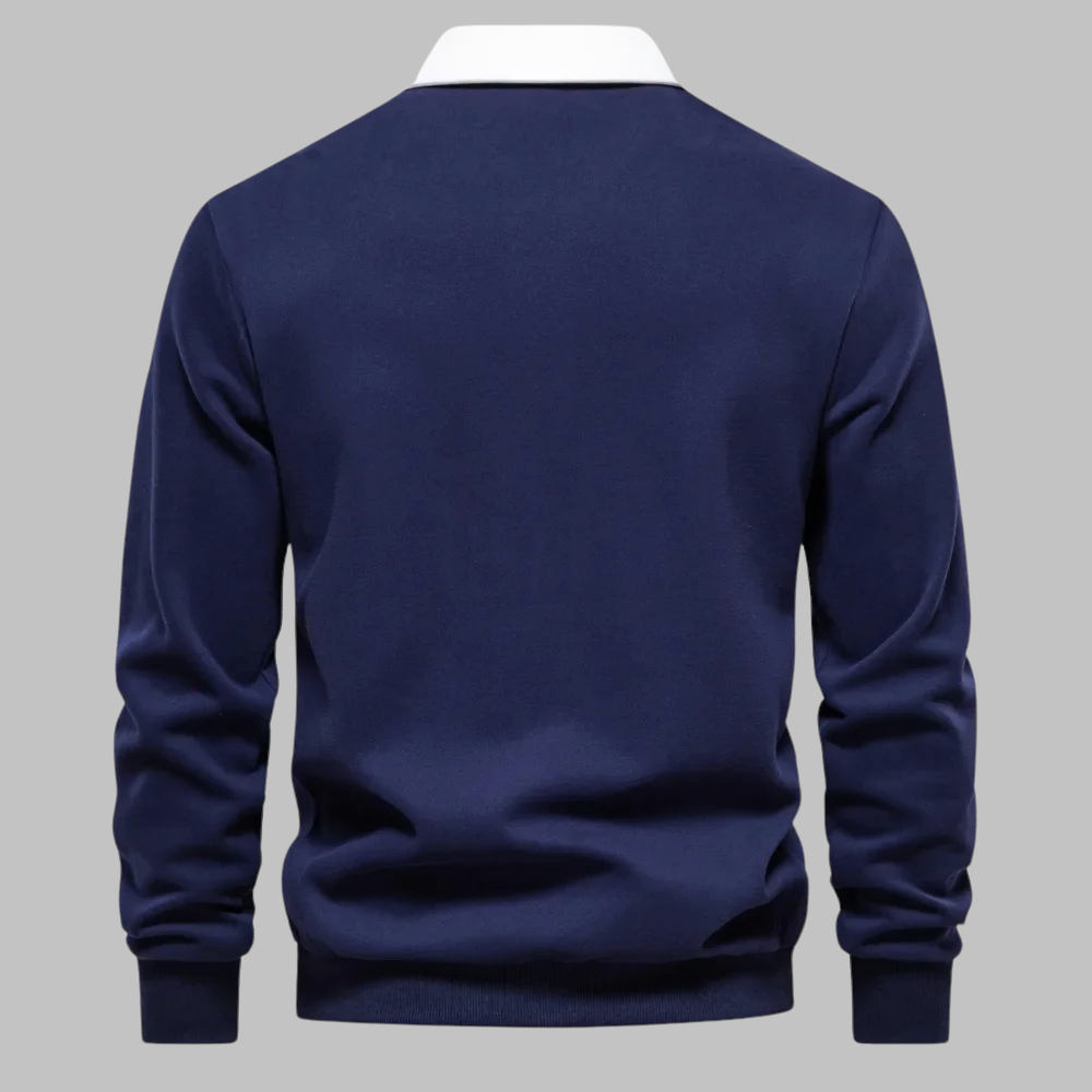 Style – Comfortable polo sweater