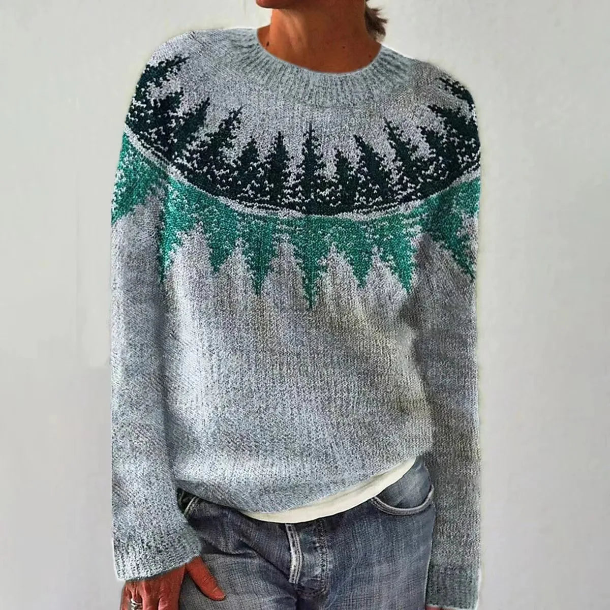 Amélie | Cozy Retro Knit Sweater